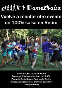 100% Salsa 100% Gratis Vuelta al cole - Dame2Salsa