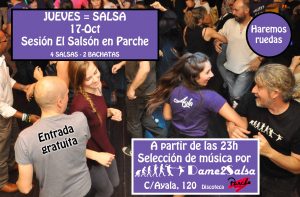 Sesión "El Salsón" en Discoteca Parche