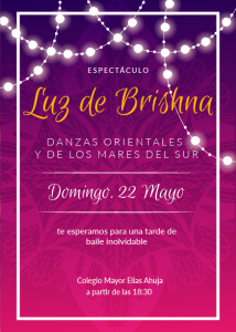 Rueda cubana en el espectáculo Luz de Brishna en Madrid