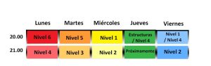 Cuban salsa schedule for September 2022