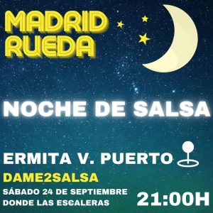 Noche de salsa cubana en la Ermita Virgen del Puerto, 24 de septiembre a las 21h. Otro de los eventos de salsa en Madrid.