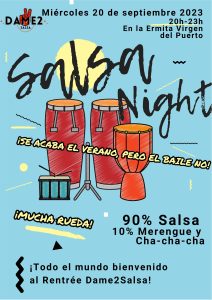 Baile en la ermita, salsa en la ermita con Dame2Salsa