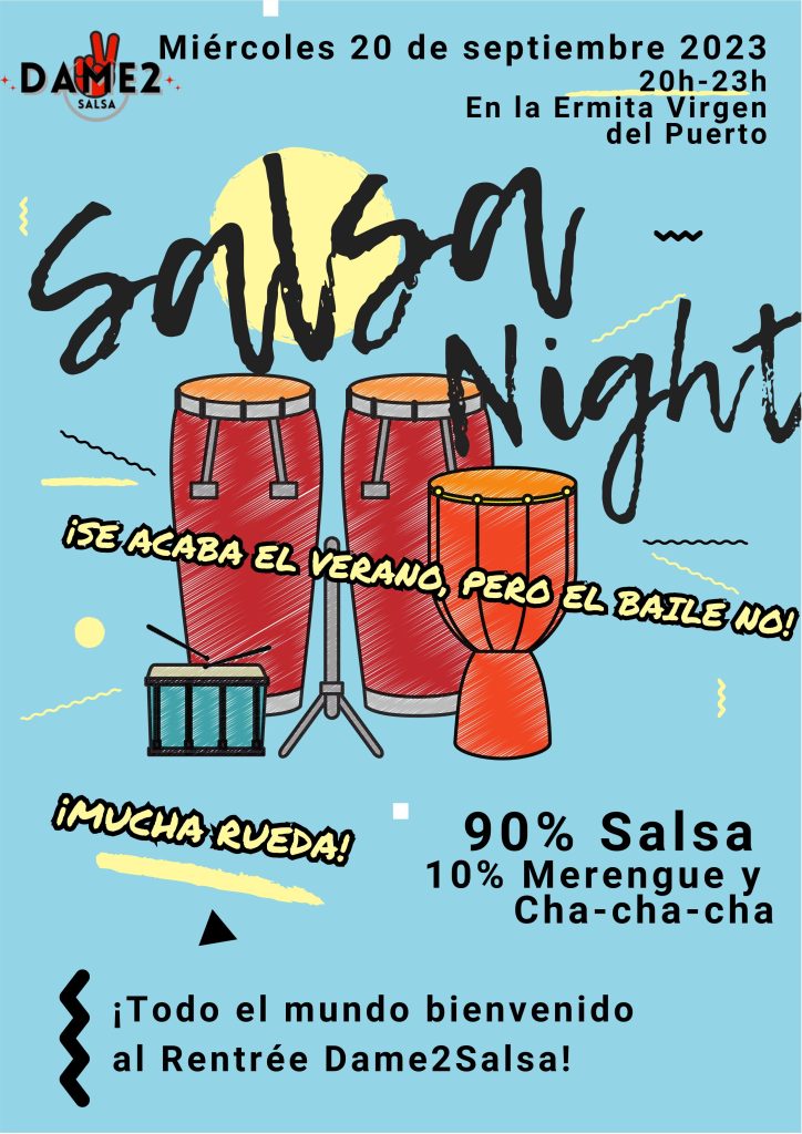 Baile en la ermita, salsa en la ermita con Dame2Salsa